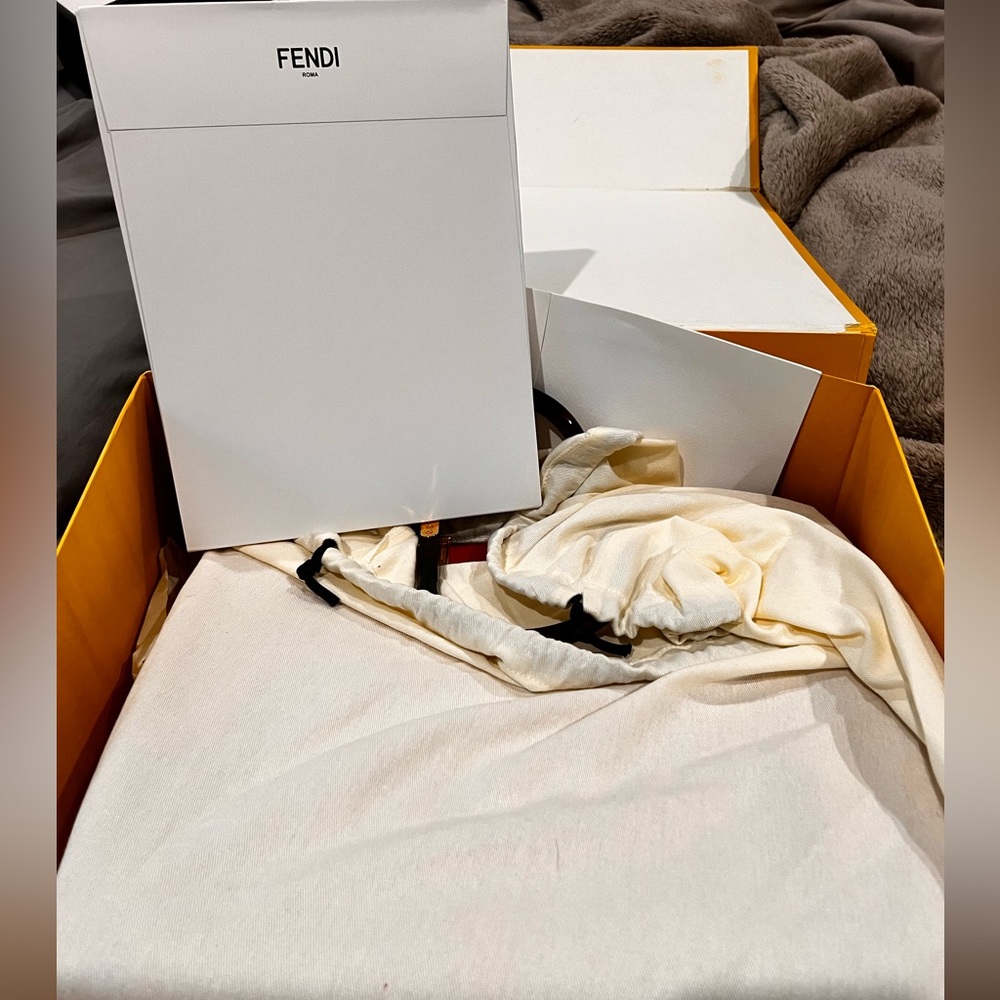 Brand New Specialty Ordered/Color Fendi Sunshine Tote Bag (Large) - Authentic - Picture 6 of 7
